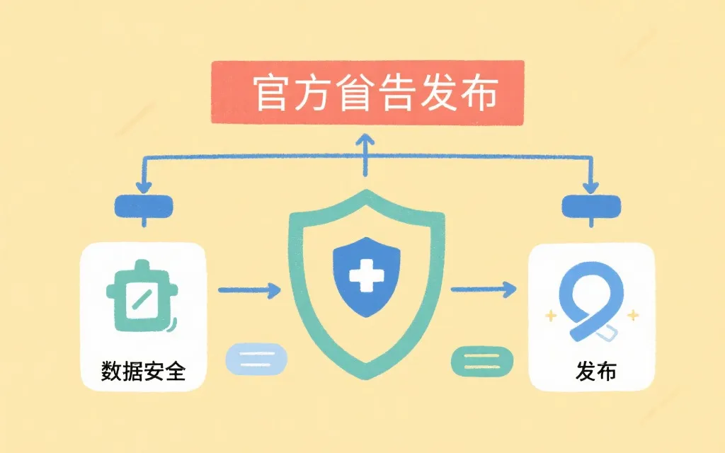 官方公告流程示意图
